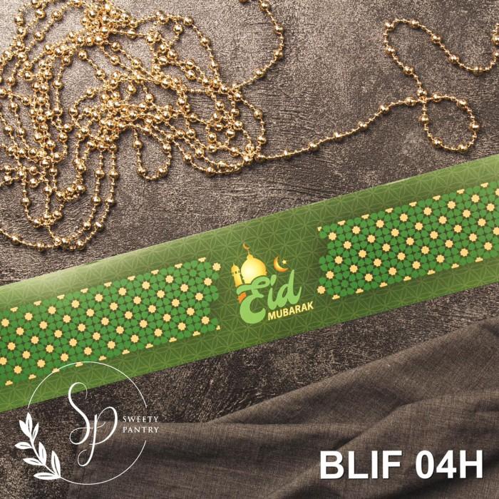 

Paper Belt/Sleeve Idul Fitri Dus/Box/Packaging Kue Blif04-H 074