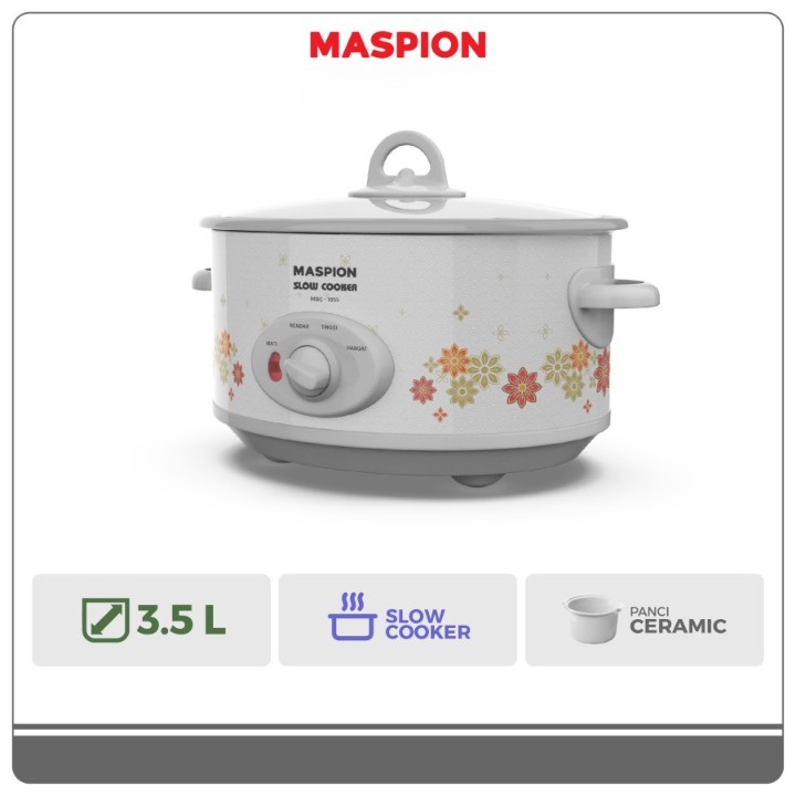 MASPION SLOW COOKER MSC 1835 3.5Liter