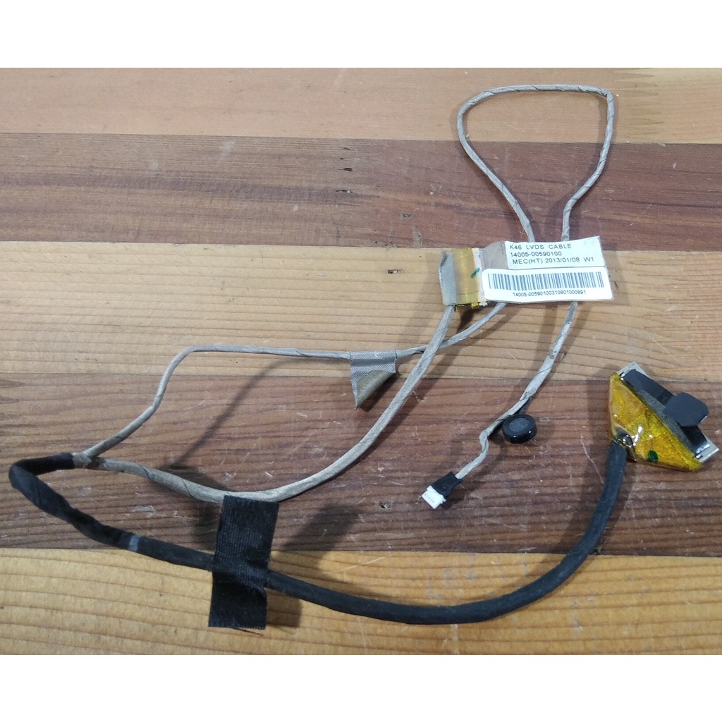 Kabel Flexible LCD Laptop Asus K46 A46C S46C K46C S46E S46C Original