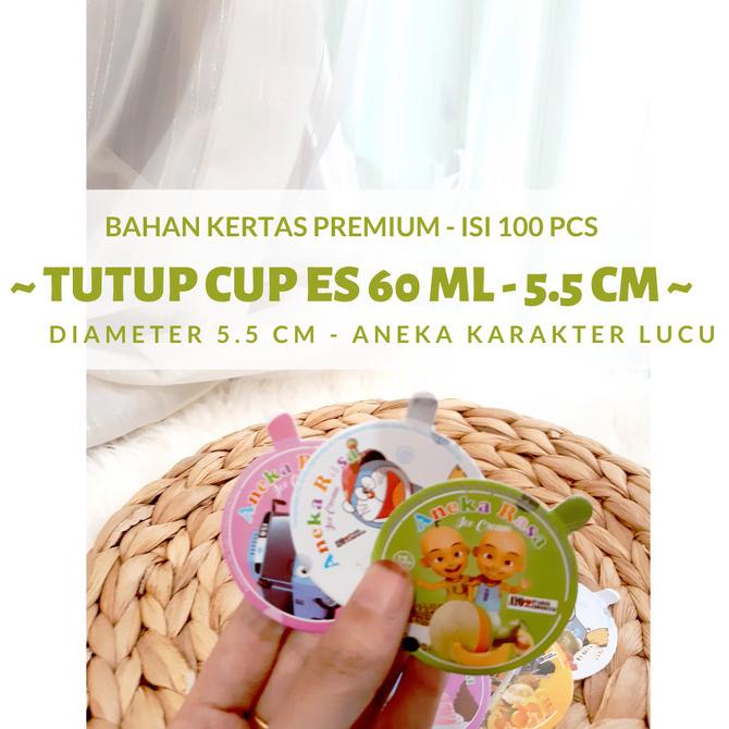 *#*#*#] TUTUP CUP ICE CREAM INDONESIA - TUTUP CUP ES CREAM - TUTUP PAPER CUP