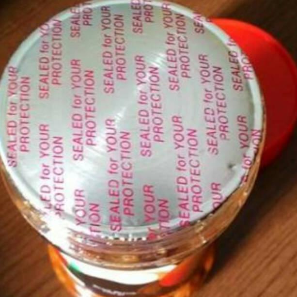 HARGA BERSAHABAT 100pcs Seal Botol Sambal 5cm - Seal Aluminium Foil - Seal Botol Plastik untuk Botol