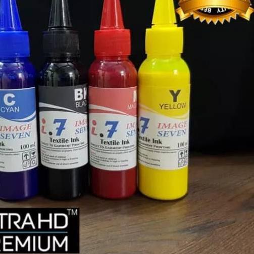 ♣ Tinta Printer DTG Premium HD Vivid Quality Image Seven ink 100ml ☝