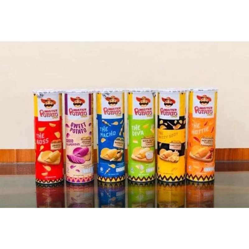 

KERIPIK KENTANG MISTER POTATO CHIPS 80 GRAM