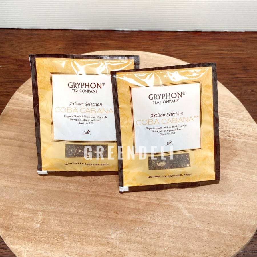 

HS Gryphon Artisant Tea Teh (Coba Cabana) 3 SACHET