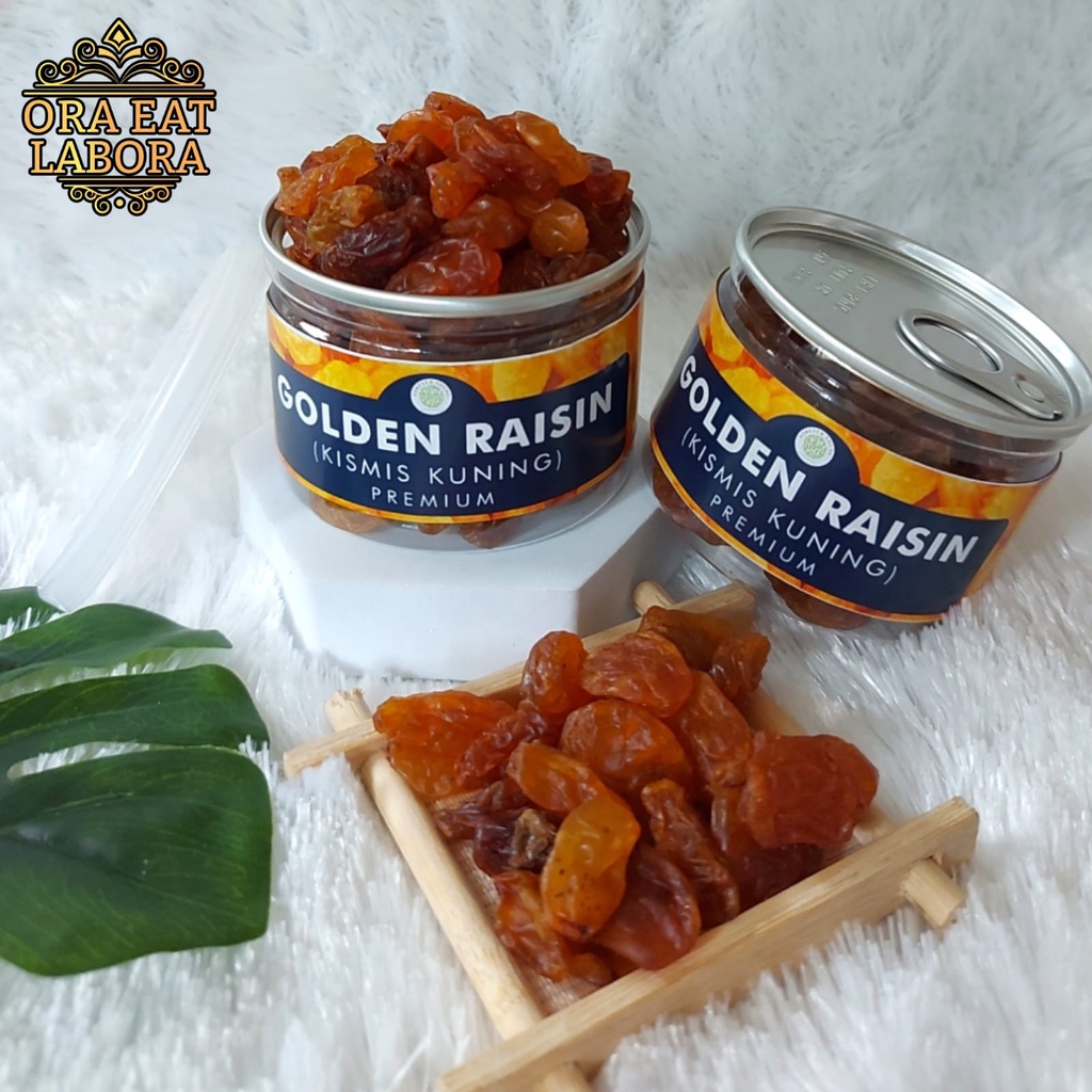 

Can Golden Raisin Hampers Kismis Kuning Kualitas Premium - Ora Eat Labora