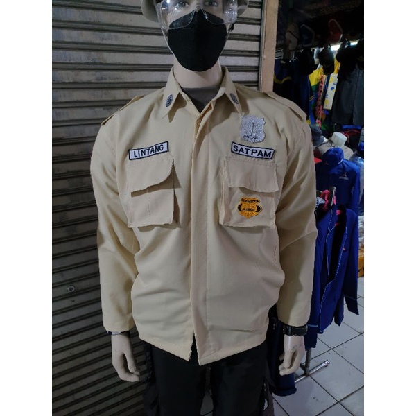 ATASAN BAJU SATPAM PDL KREM TERBARU BAWAHAN SERAGAM SECURITY PDL PDH KREM CREAM CREM WARNA CREAM BAJU SERAGAM STEALAN SATPAM PDL PDH CREAM TERBARU 2023 MURAH LENGKAP DINAS HARIAN KERJA LAPANGAN KANTOR WARNA KREM TUA MODEL BARU 2023 STANDAR ORIGINAL COD