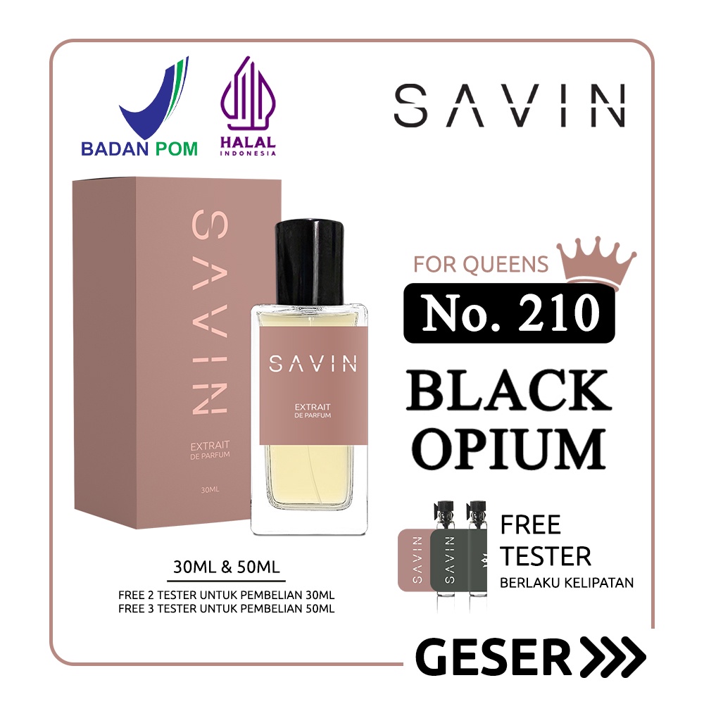 SAVIN PARFUM No. 210 Black Opium