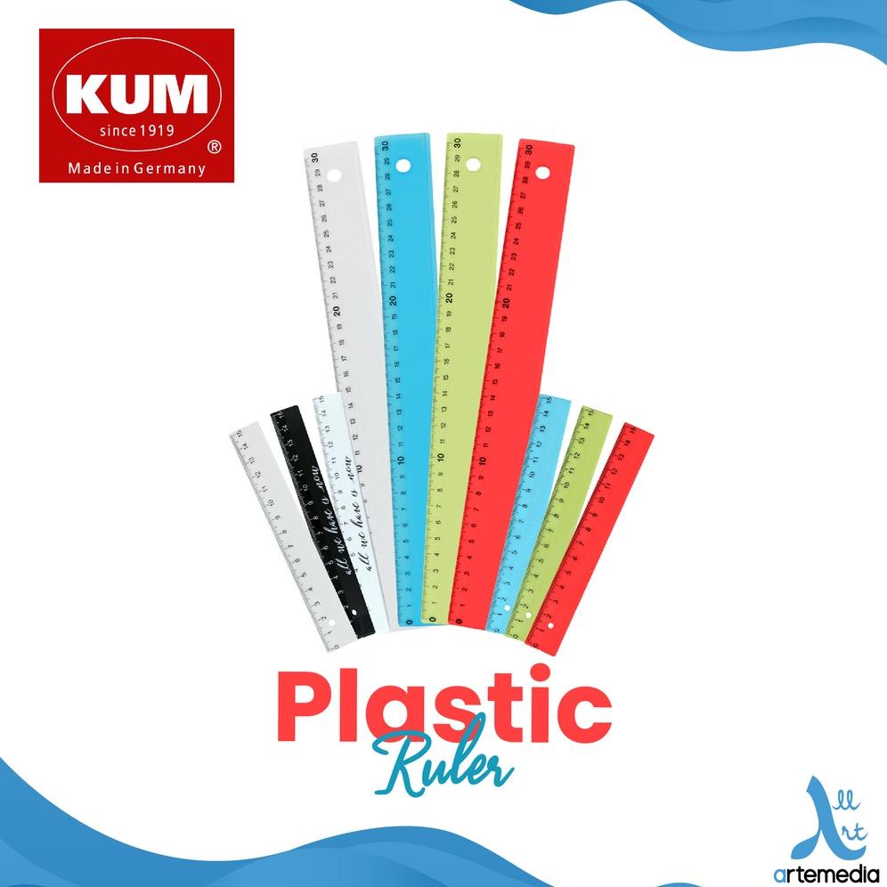 

Penggaris Plastik KUM Ruler Alat Gambar