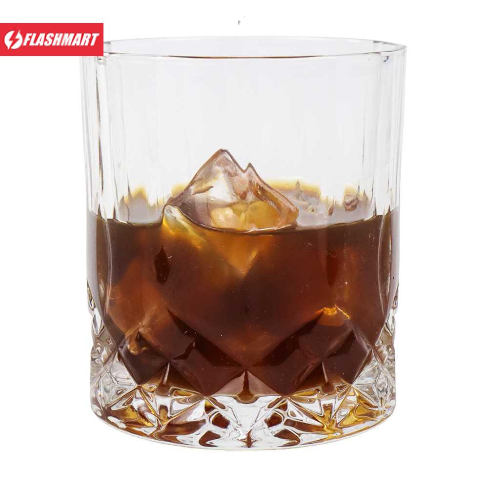 Flashmart Gelas Cangkir Whisky Wine Glass Cup Sloki 300ML - YJ104