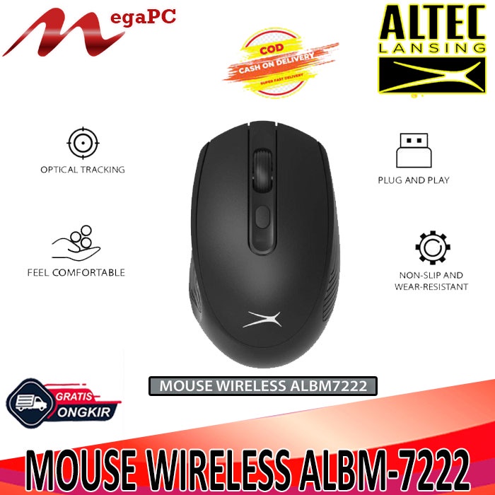 MOUSE WIRELESS  ALTEC LANSING  ALBM-7222 ORIGINAL