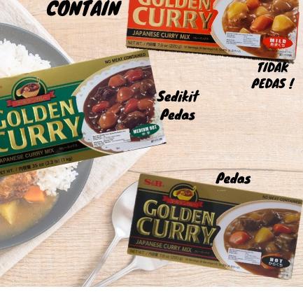 

Ω Golden Curry. Bumbu Masak Dapur Kari Jepang. Curry Jepang. Japanese Instant Halal Mild Medium Extra Hot SB S&B 220gr ✤