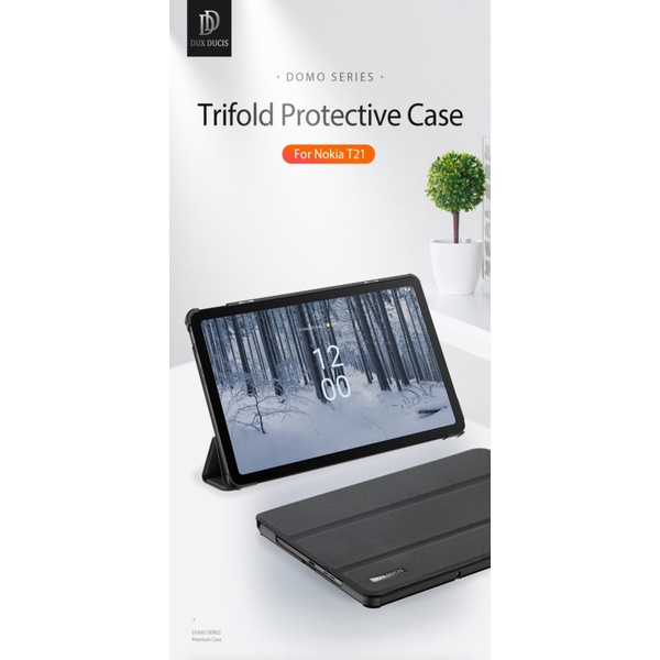 Dijual DUX DUCIS DOMO Tablet Nokia T21 Case Nokia T21 - BLACK Murah