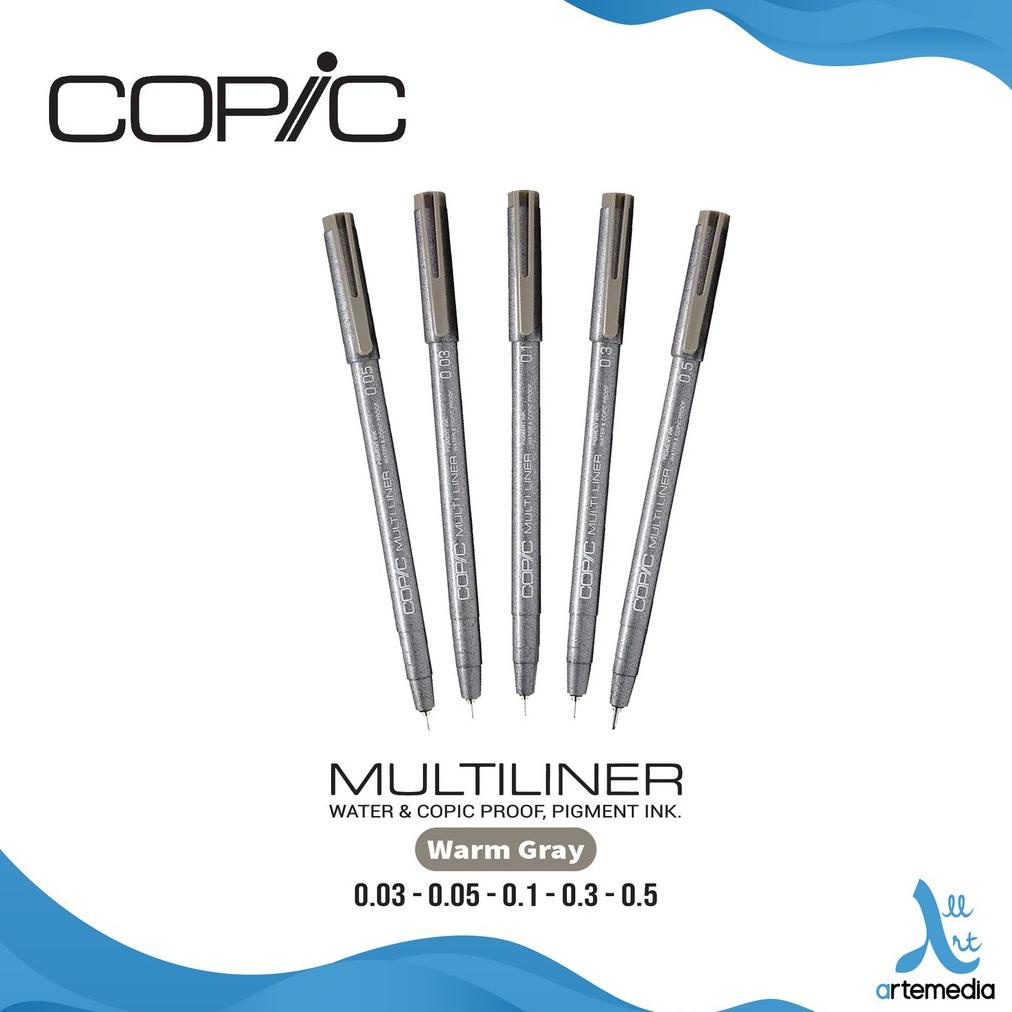 

Drawing Pen Copic Multiliner Warm Gray