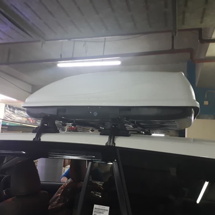 Terlaris Paket Roof Box Dan Cross Bar Universal Mobil Ertiga 2018