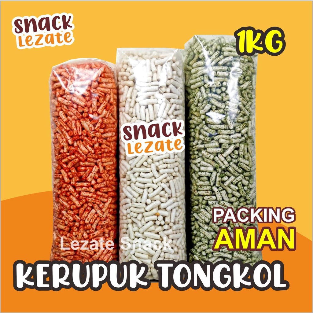 

Kerupuk Ikan Tongkol 1 KG Kemasan Besar Murah Gurih Renyah / Pilus Ikan Tongkol Lezate Snack Kiloan Grosir