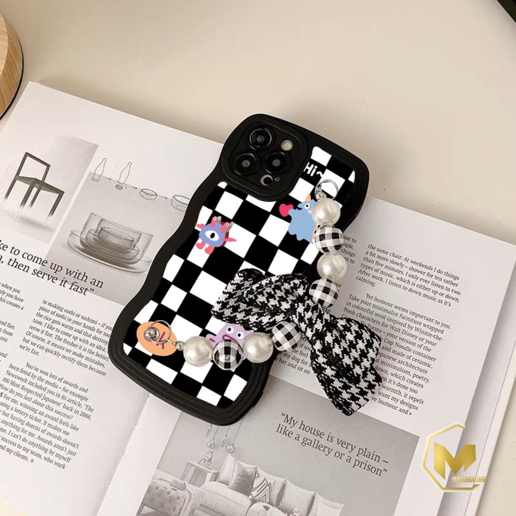 GC21 SOFTCASE SILIKON LITTLE MONSTER HANDGRIP PITA MANIK MANIK FOR IPHONE 6 6+ 7 8 7+ 8+ X XS XR XS MAX 11 12 13 14 PRO MAX MA4173