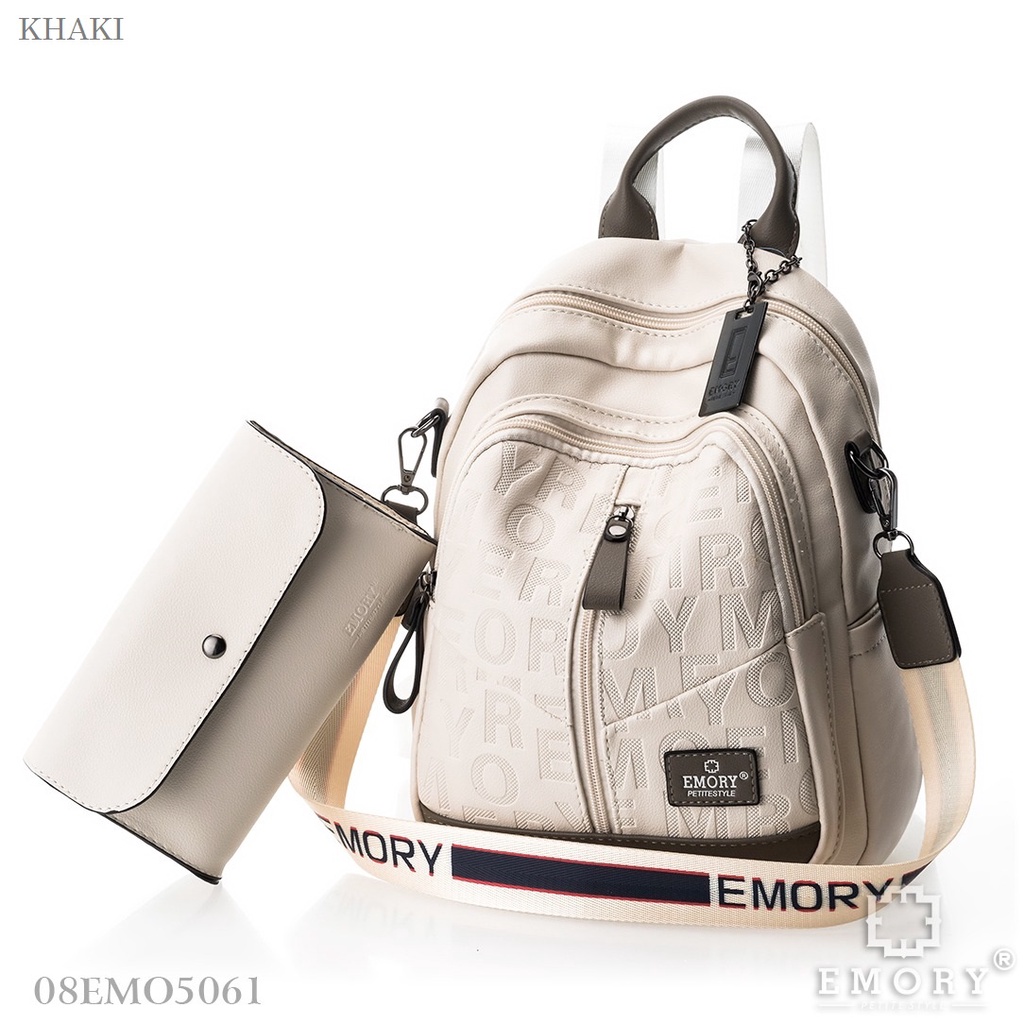 TAS RANSEL WANITA EMORY STYLE Moricca 08EMO 5061 2in1 MARBELAYUK