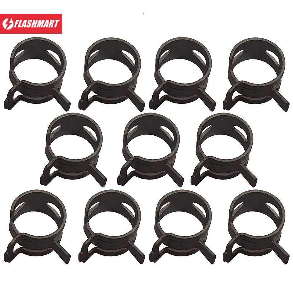 Flashmart Penjepit Selang Ledeng Pipe Clamp Fastener 6-10mm 75PCS - Q673B