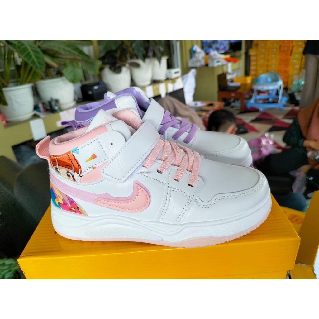 Sepatu  Kids perempuan  Import Youth Balance S247-1 (26-37) sepatu anak perempuan terbaru