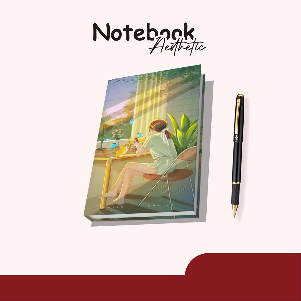 

BUKU CATATAN CUSTOM AESTHETIC | FREE CUSTOM DESAIN | bahan cover tebal | isi hvs 70 gsm 50lembar / 100 halaman || cocok untuk note, kado pacar, kado ultah, kado anniversary, souvenir nikahan, souvenir seminar || Free desain