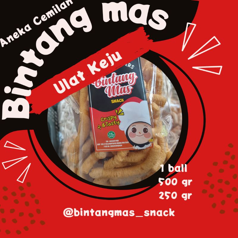 

[SNACK MURAH] ULAT KEJU
