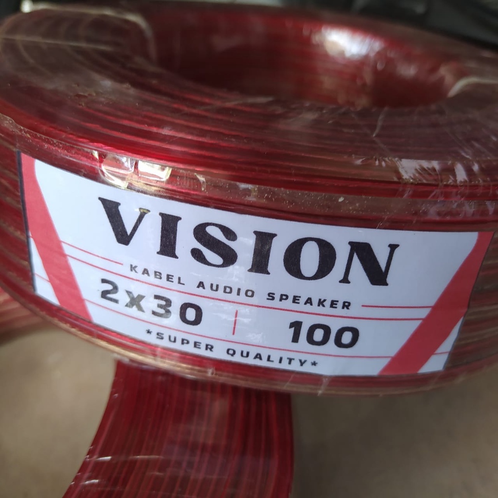 Kabel Transparan 2x30 (100 METER)