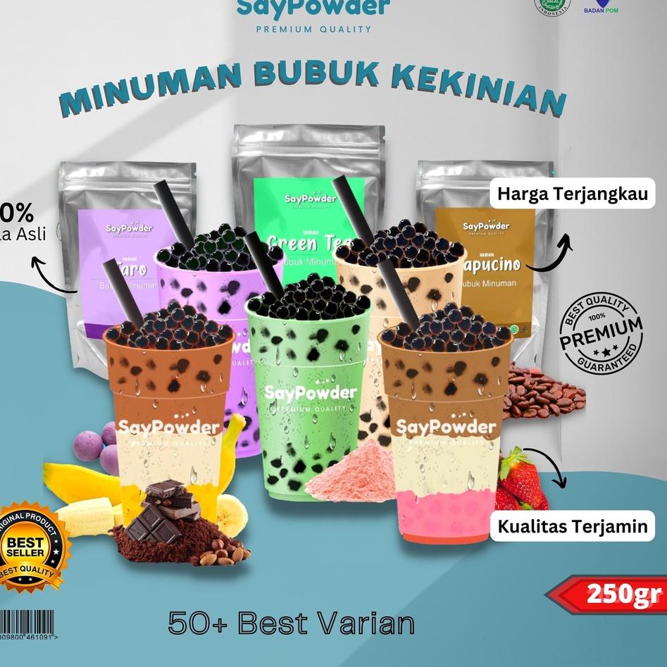 

✔FREE ONGKIR✅ 250 GR SERBUK MINUMAN BUBUK BERMACAM RASA BUBUK MINUMAN ANEKA RASA MINUMAN BUBUK 250 GR POWDER DRINK SERBUK MINUMAN RASA / BUBUK MINUMAN KEKINIAN BUBUK MINUMAN RASA ENAK boba drink