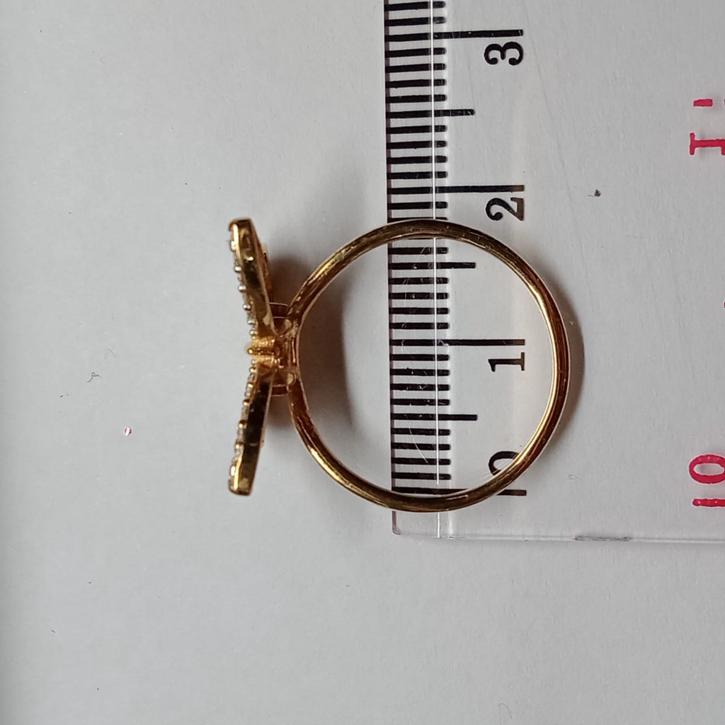 Cincin Emas 17K - 2.6 Gr Kadar 750 - 4434