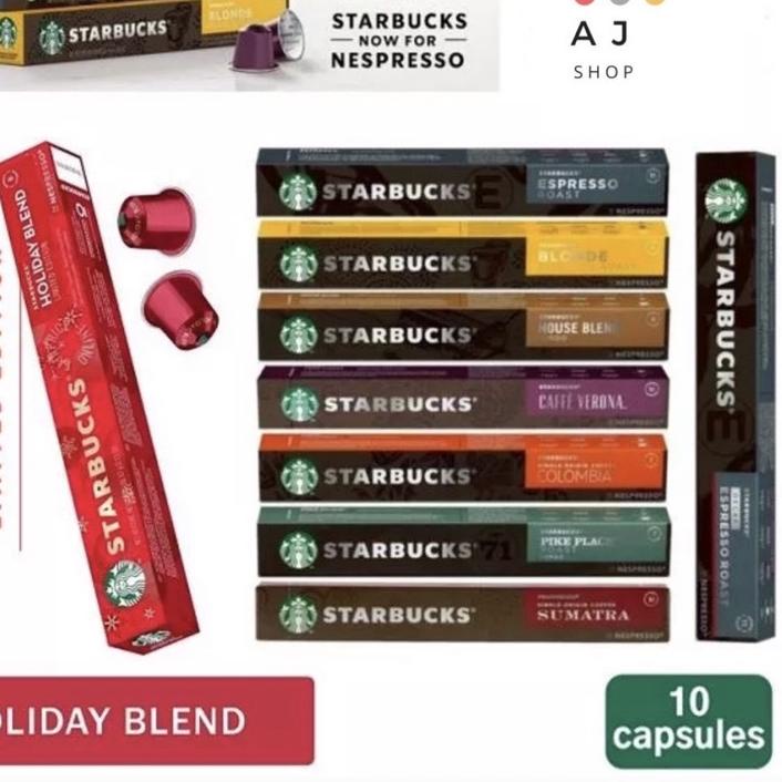 

❇ Nespresso Starbucks Coffee Capsule - ORIGINAL ☻