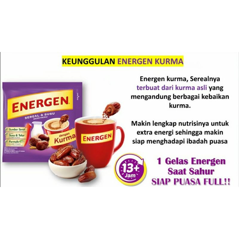 

Energen kurma