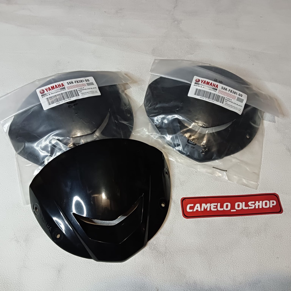 VISOR 125Z PNP F1ZR FIZR 125ZR SATRIA HIU 2T  JUPITER Z1 ORIGINAL HITAM