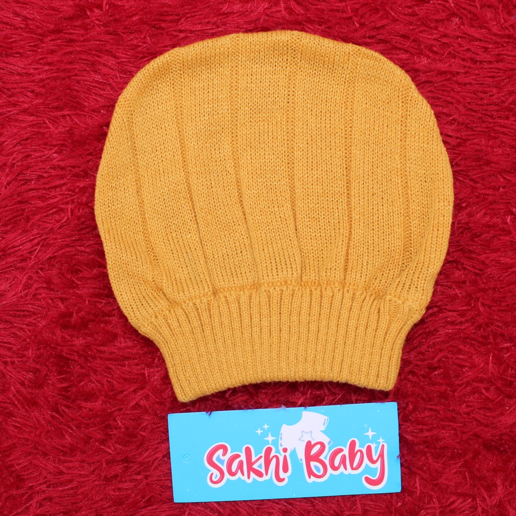 Kupluk Ciput Bayi Baru Lahir Newborn Knot Hat