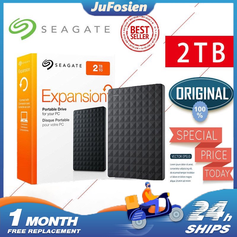 Portable HDD 2.5&quot; Hard Drive Eksternal Hard Disk Asli USB3.0 2TB