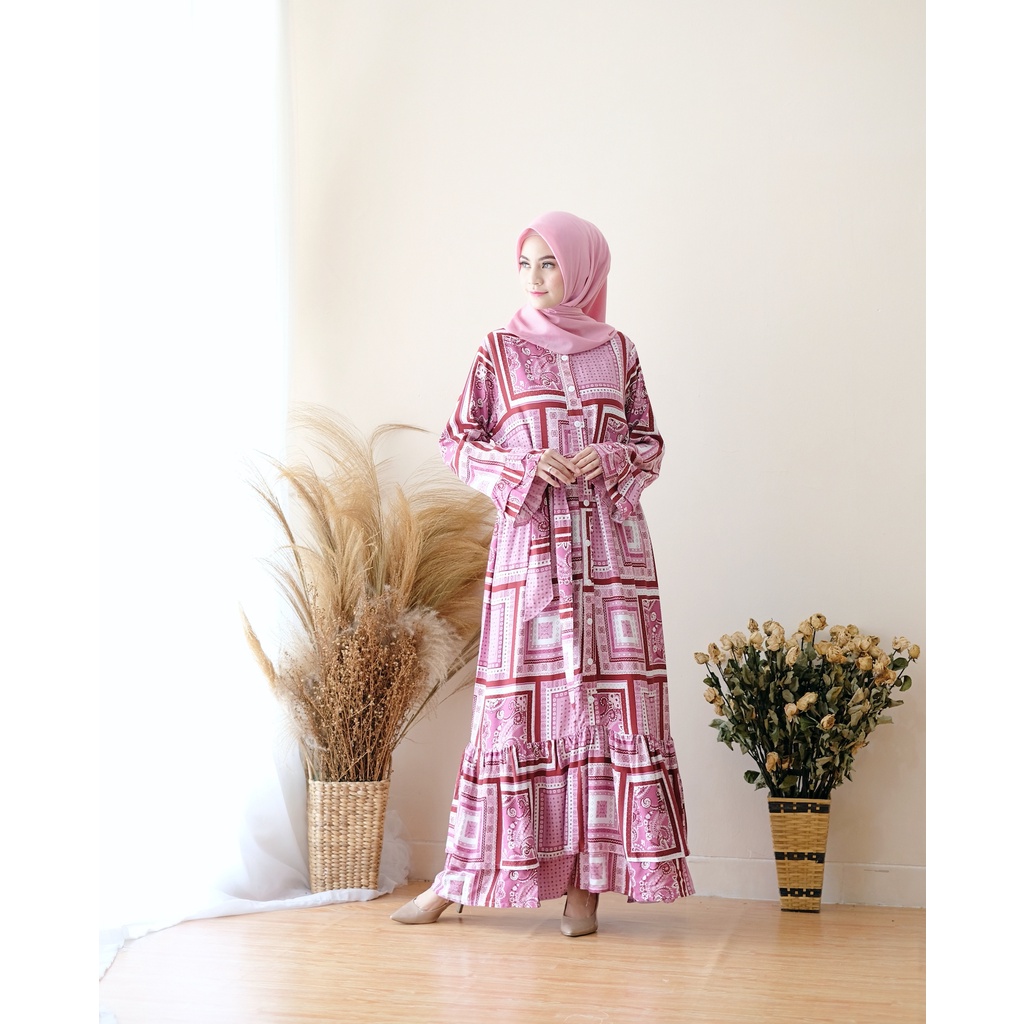 DIVIA RED Gamis Baneska