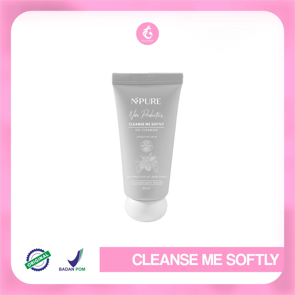 NPURE NONI PROBIOTICS &quot;CLEANSE ME SOFTLY&quot; / GEL CLEANSER