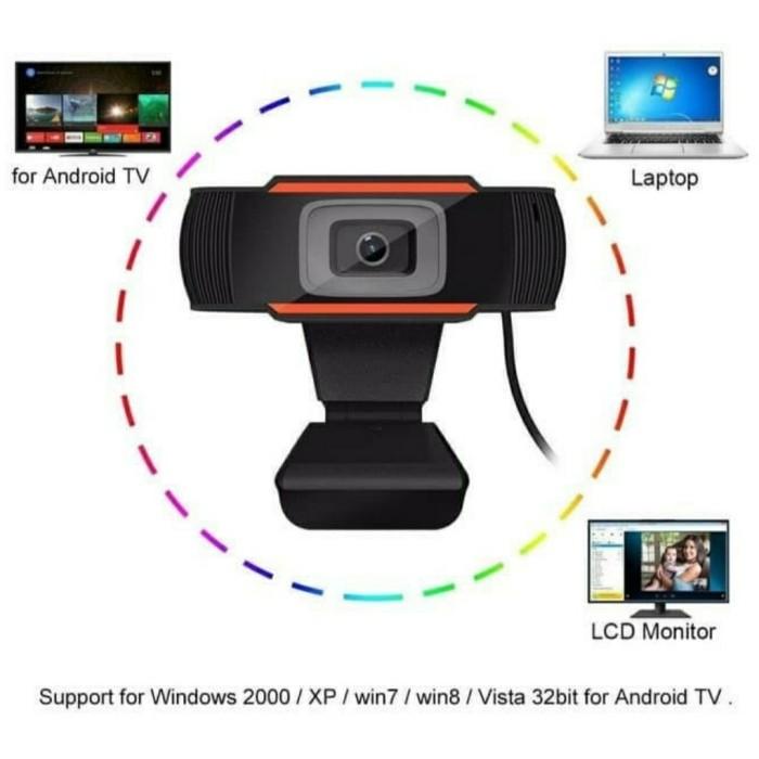 Webcam 720P Full Hd USB WEBCAM CAMERA