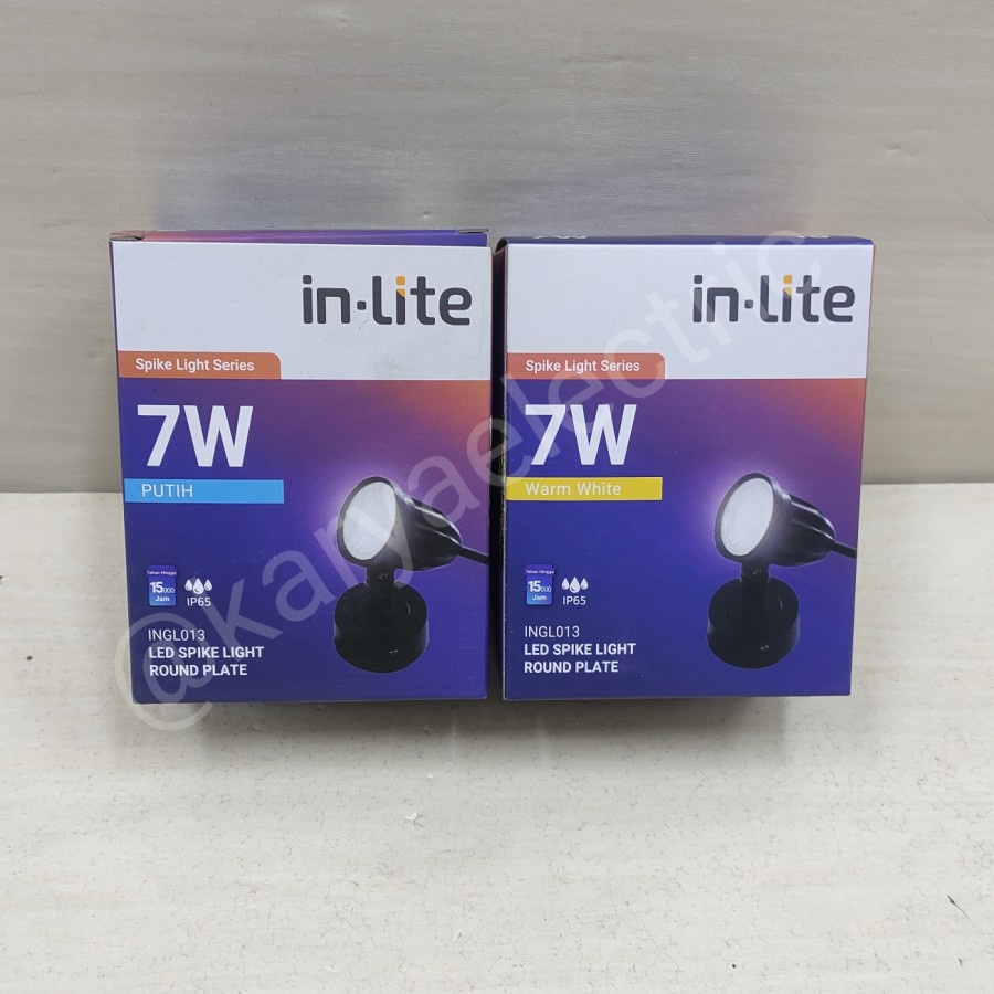 LAMPU TAMAN SOROT LED IN-LITE INLITE 7WATT INGL013 SPIKE LIGHT