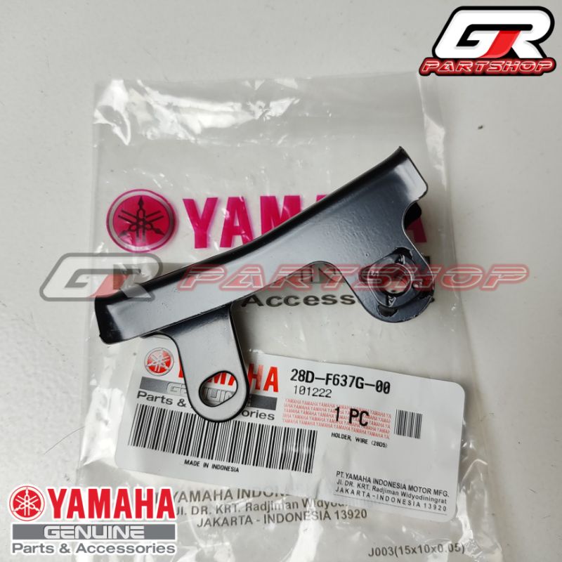 dudukan kabel rem belakang mio sporty smile ori ygp original yamaha holder wire