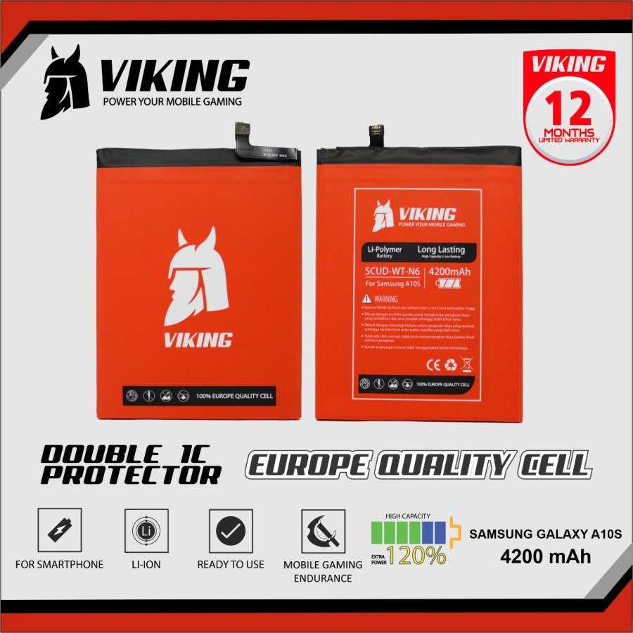 Baterai Viking SCUD-WT-N6 Samsung A10S - A107 - A107F - Batu Batre Batere Baterei