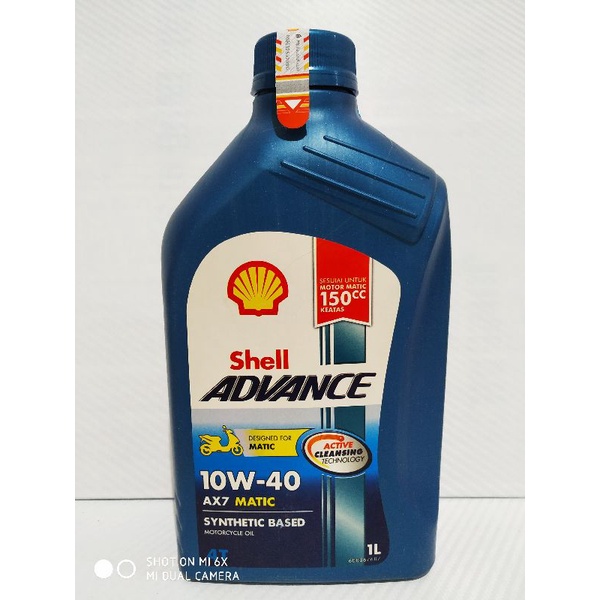 SALE!!! OLI SHELL ADVANCE AX7 MATIC 1L