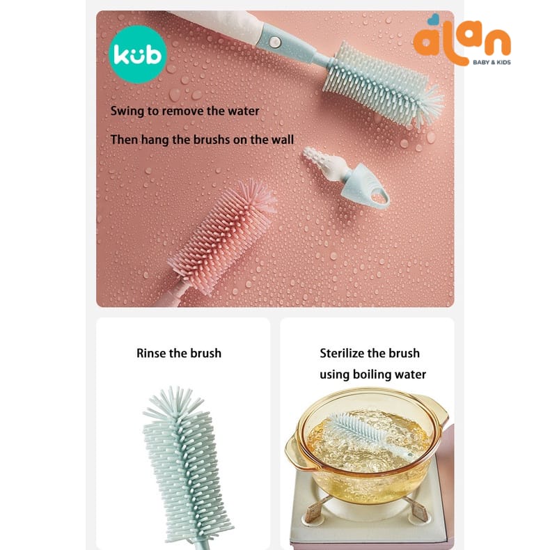 Kub Multifunctional Baby Bottle Brush Set - 5519