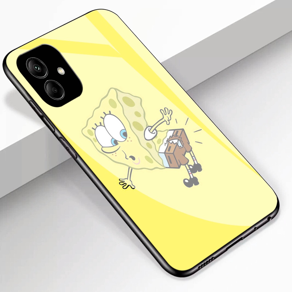 (U 155) Case Kaca Samsung A04 A04e - Casing Hp Samsung A04 A04e - Softcase Kaca Glossy Samsung A04 A