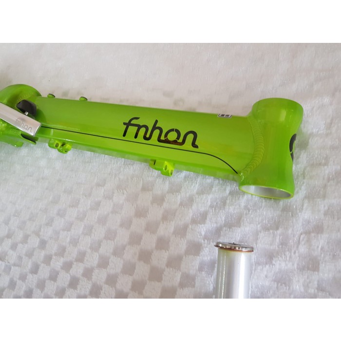 Frame Fork plus Handlepost Fnhon Blast Discbrake Warna Hijau Green