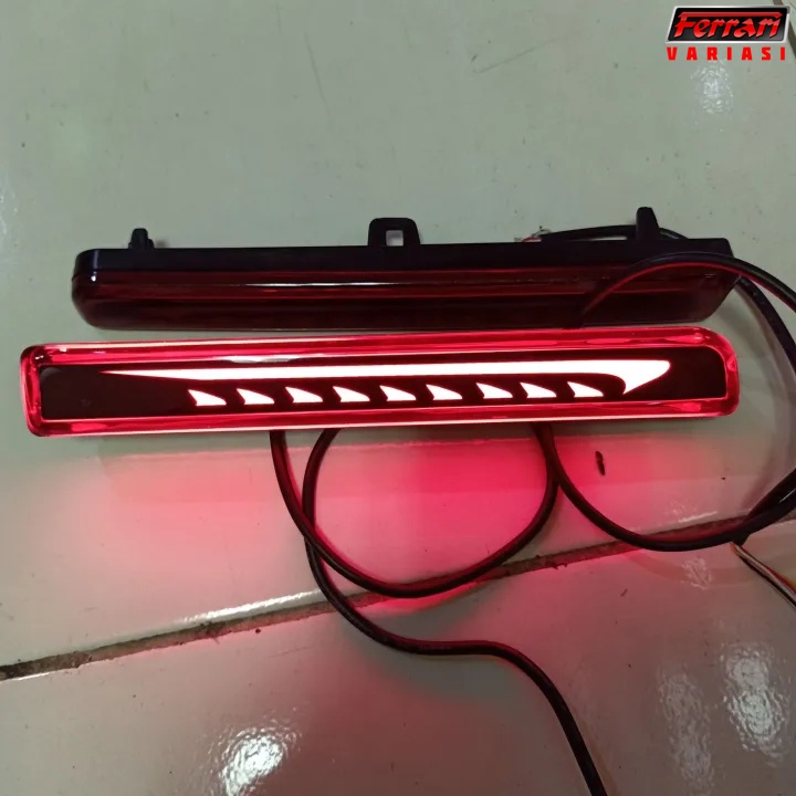 lampu LED reflektor belakang Running mobil Agya 2017