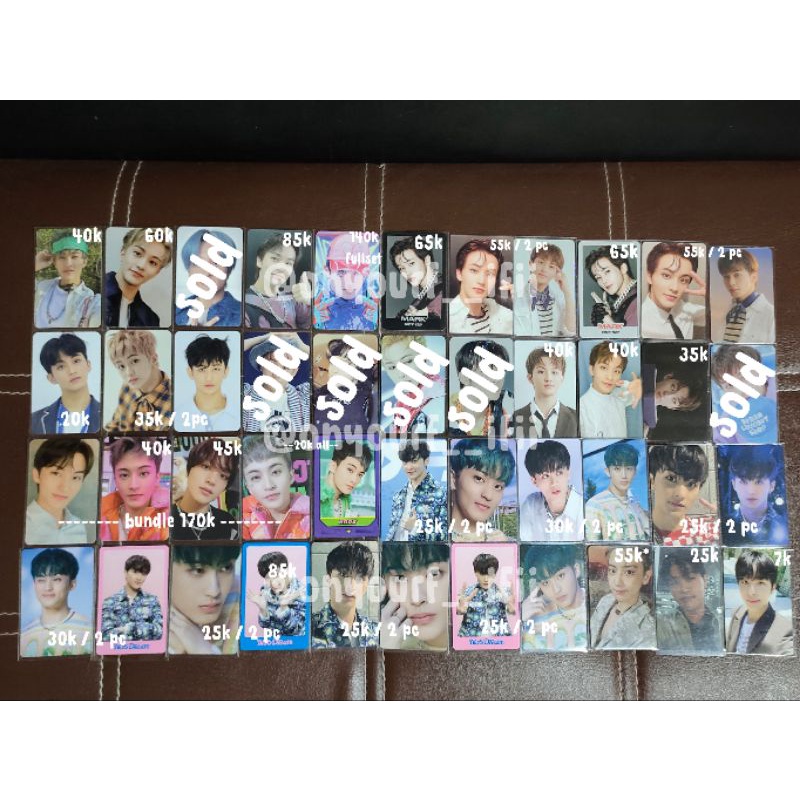 PC Photocard Mark Official Hello Future Resonance Binder NCT Home Selca 2 Baddies MD Luggage Sticker