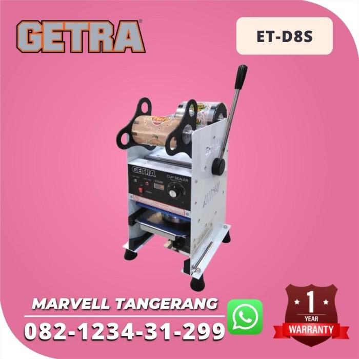 CUP SEALER GETRA ET D8S DIGITAL COUNTER MESIN PRESS GELAS PLASTIK
