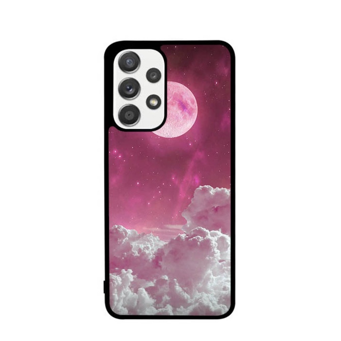 Casing Case Samsung Galaxy A23 A32 A52 A72 A33 A53 A73 5G Pink moon DF128