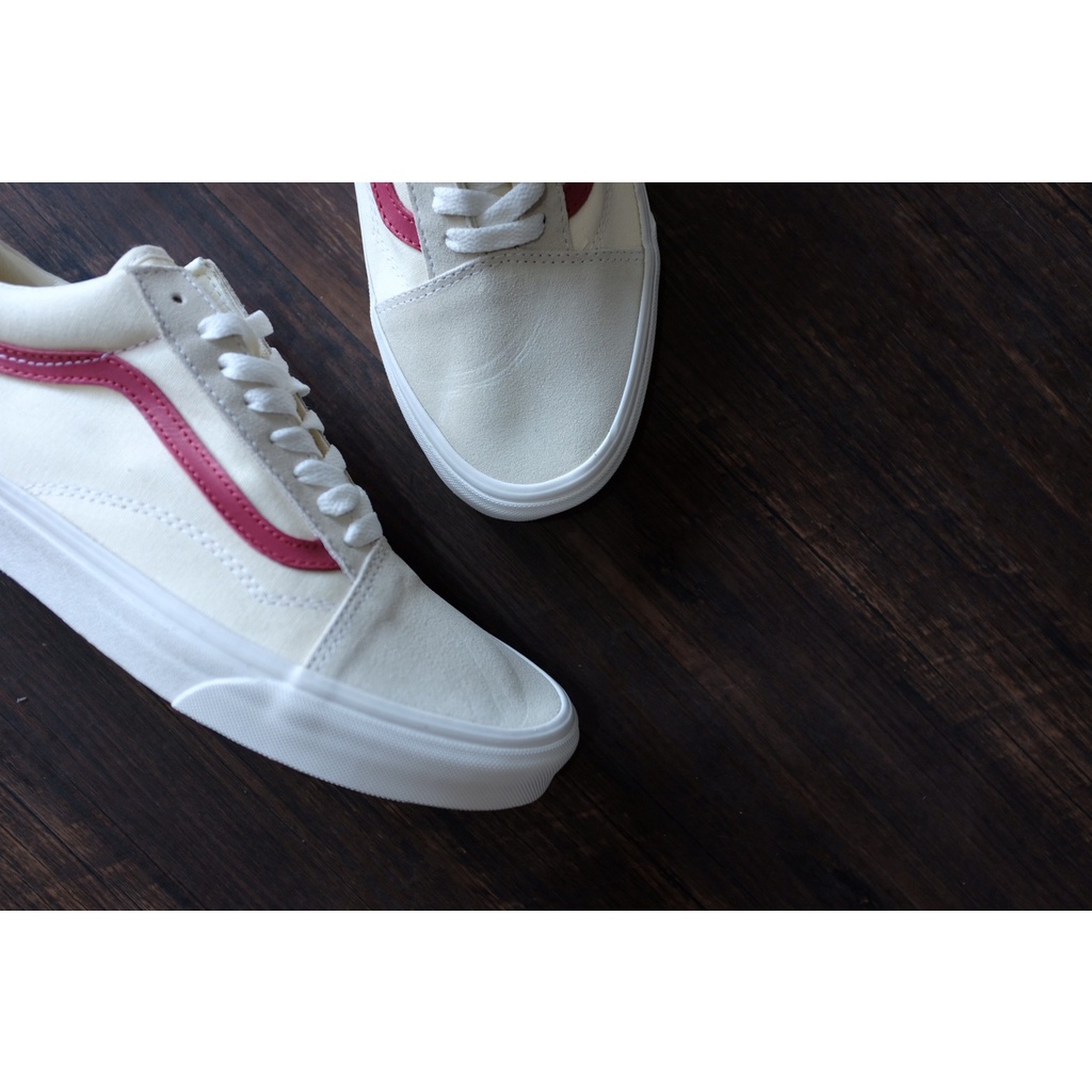 Endarfootwear - Vans Style 36 Vintage Rococo White Red