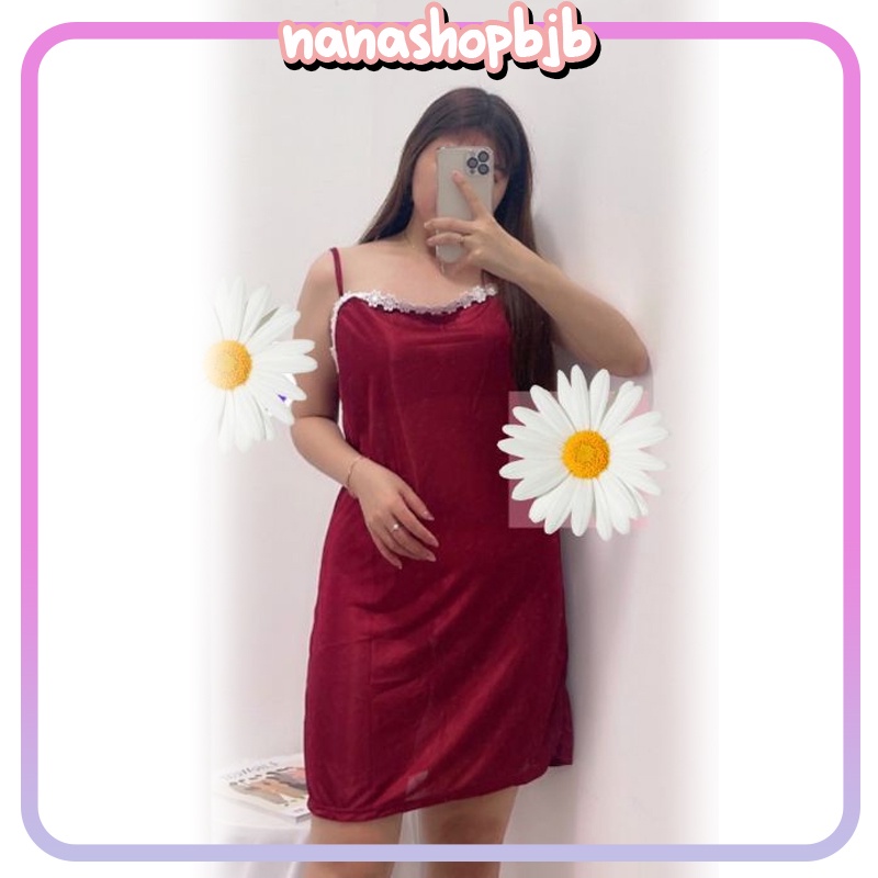 Mini Daster Satin / Daster Satin polos | Privasi