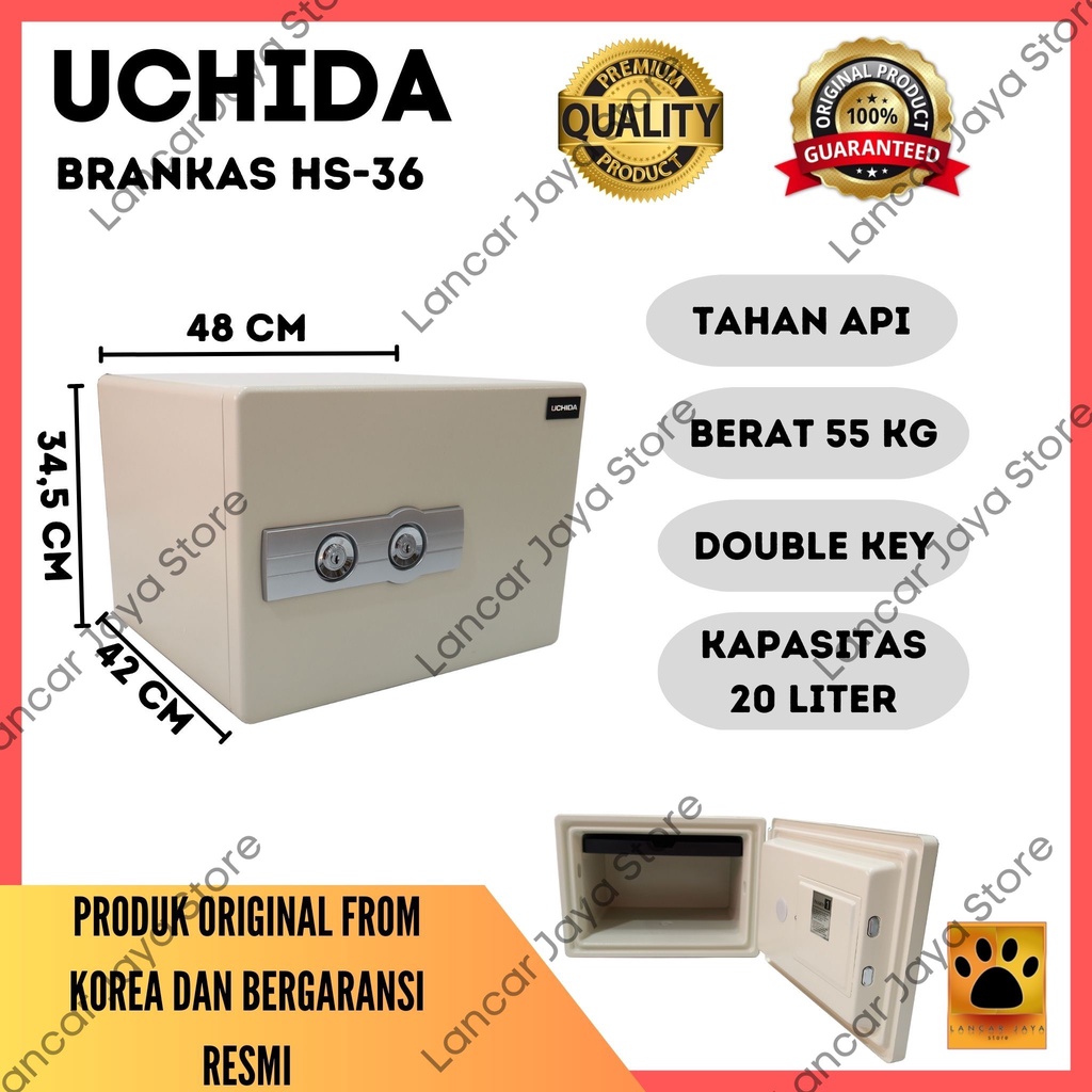 Brankas Tahan Api Uchida HS36 Brankas UCHIDA HS 36 Garansi Resmi
